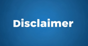 Disclaimer