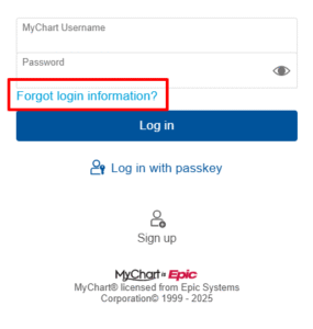 Duke MyChart Login