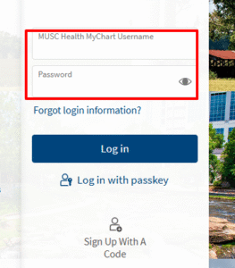 MUSC MyChart Login