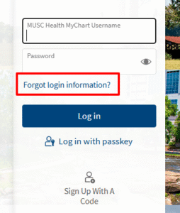 MUSC MyChart Login
